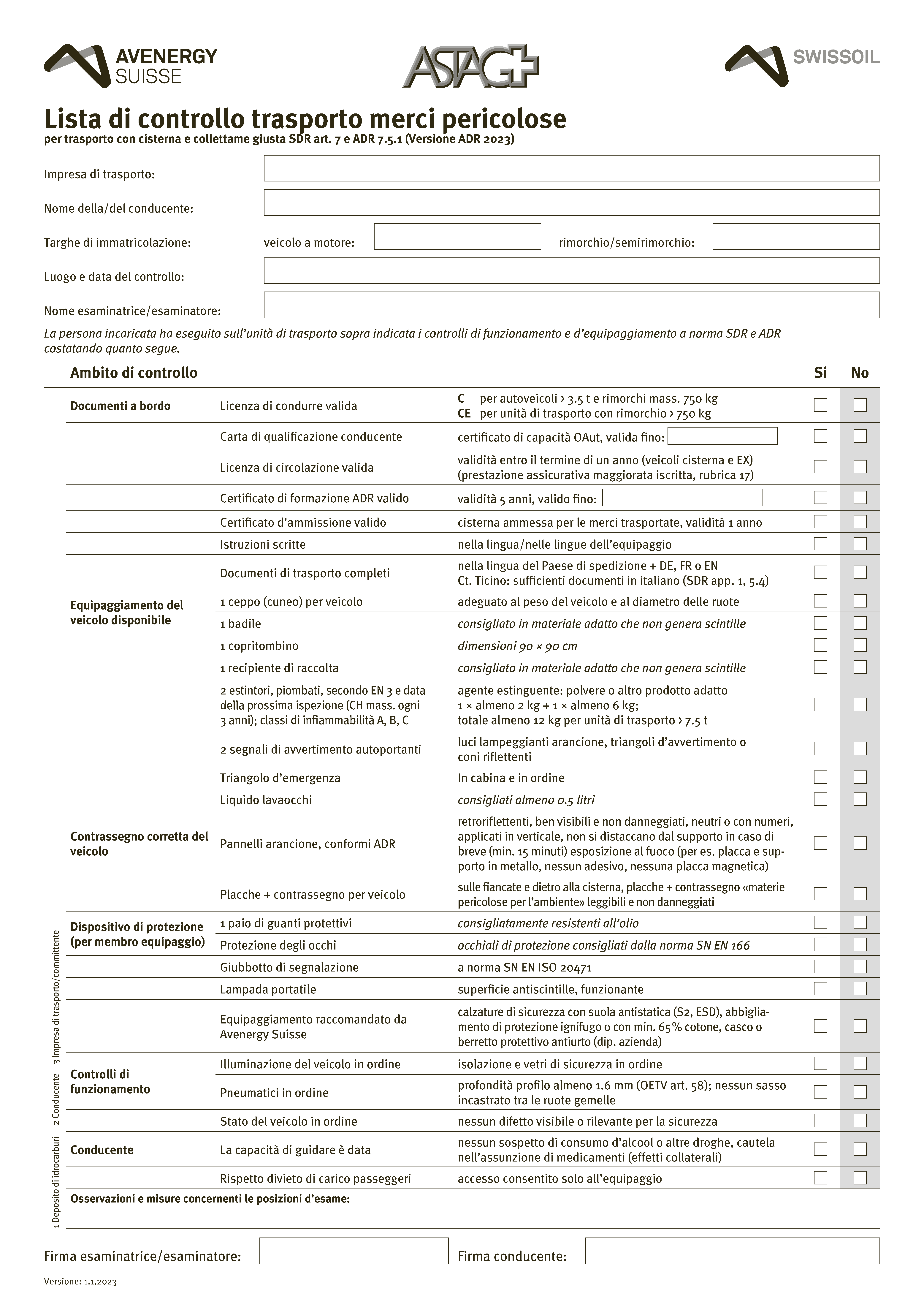 TANKSTELLEN Flyer Avenergy IT